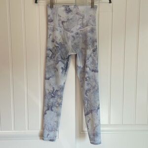 Athleta elation snow dye tie dye 7/8 tight XXS